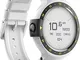  Ticwatch S 45mm white con cinturino in silicone glaciar [Wifi]