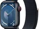  Watch Series 9 Cassa in Alluminio 41 mm color Mezzanotte con Sport Loop Mezzanotte [Wi-Fi...