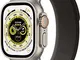  Watch Ultra 49 mm Cassa in titanio colore argento con Trail Loop M/L nero/grigio [Wi-Fi +...