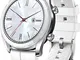  Watch GT 42,8 mm argento con cinturino in silicone bianca [Elegant Edition]