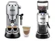 De'Longhi Macchina da caffè espresso manuale ECKG6821.M e macinacaffè elettrico