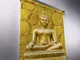 Tende a rullo camera da letto Buddha d'oro