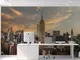 Fotomurali per ufficio vista panoramica della skyline di New York