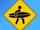 Adesivo segnalazione Surfer