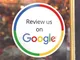 Adesivo per negozi google review