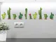 Adesivo da parete cactus