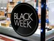 Adesivo aziendale promo black week