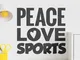 Stencil Sport di pace