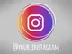 Adesivo per vetro Icona instagram personalizzata