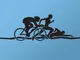 Sticker Silhouette Triathlon