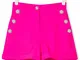 Shorts  in Cotone Fucsia