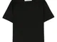 T-Shirt Canarie in Cotone Nero