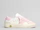 Sneakers May in Pelle Bianca