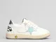 Sneakers Ball Star in Pelle Bianca