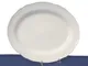 "H&H Piatto New Bone China Ovale Cm23 Arredo Tavola"