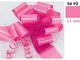 "STAR Confezione 50 fiocchi rapid spessore 31 mm colore rosa"