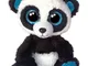 "TY Beanie Boos 15Cm Bamboo (Panda) Peluches Animali Del Bosco, Foresta E Savana"