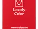 "LOVELY COLOR Tinta capelli professionale 6.6 rosso rubino 100 ml."