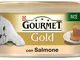 "GOURMET Gold Lattine Pate' Salmone 85 Gr Cibo Per Gatti"