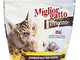 "MIGLIOR GATTO Busta 400 gr. secco pollo per gatti sterilizzati"
