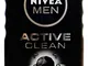 "NIVEA Doccia Uomo Active Clean 250 ml - Doccia Schiuma"