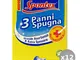 "Set 12 SPONTEX Pannispugna x 3 Pezzi Attrezzi Pulizie"