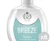 "Set 6 BREEZE Deodorante Squeeze 100 Neutro -300 Azzurro Cura E Igiene Del Corpo"