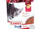 "Set 10 CRANCY Gatto croccantini 400 ricco carne-pesce-verdure cibo per gatti"