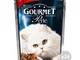 "Set 24 GOURMET Gourmet perle manzo filetti busta gr85 cibo per gatti"