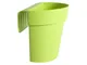 "EURO 3 PLAST Vaso Up Con Riserva Cm25 Verde Acqua"