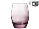 "ARC Set 6 Bicchieri Vetro Malea Purple Cl30 Arredo Tavola"