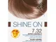 BIONIKE SHINE ON TRATTAMENTO COLORANTE CAPELLI BIONDO CARAMELLO 7.32