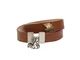 Cintura in pelle marrone