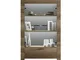 Credenza/Vetrina SAX, rovere