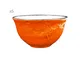 Set da 6  preta arancio bolo 14,5cm ceramica