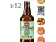 12 bottiglie da 33 cl - Birra Lucana Bianca Cruda