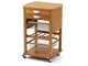 Carrello Cucina GASTONE, ciliegio