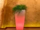 Vaso STILO  ROUND BRIGHT RED LIGHT Ø33xH70