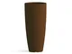 Vaso STILO ROUND TOP BROWN Ø40xH90