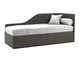 WHY-D-SHAPE-DX -  Letto versione con secondo letto, grigio