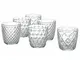Diversity set 6 bicchieri acqua 325 ml, trasparente
