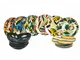 Guarana Servizio tavola 18 pezzi, multicolor