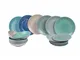 Luxor Servizio tavola 18 pezzi, multicolor