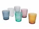 Set 6 bicchieri acqua Classic Nouveau 310 ml, multicolor