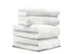 Set 4 Pezzi Plain, bianco