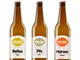 3 bottiglie miste da 50 cl: Helles - Pils - Marzen