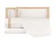 Completo letto Essential, Avorio - Linea tramonto