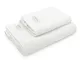 Set asciugamani Elisir (1 asciugamano viso + 1 asciugamano ospite), bianco