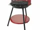 BBQ rosso tondo 36x55