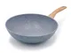 Wok/saltapasta ø 28 cm "Pierre Gourmet" manico design legno